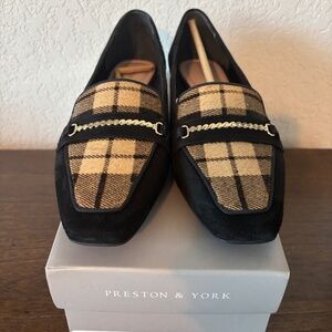 Preston & York Hair Suede Loafers with Calf Hair. Brand New with Box size 7.5